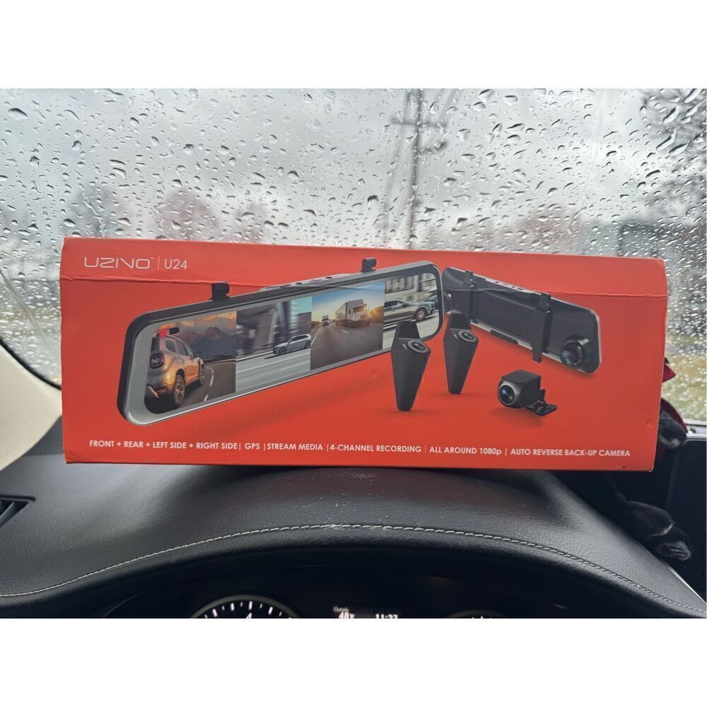 Nib Uzivo 4 channel mirror dash & backup camera